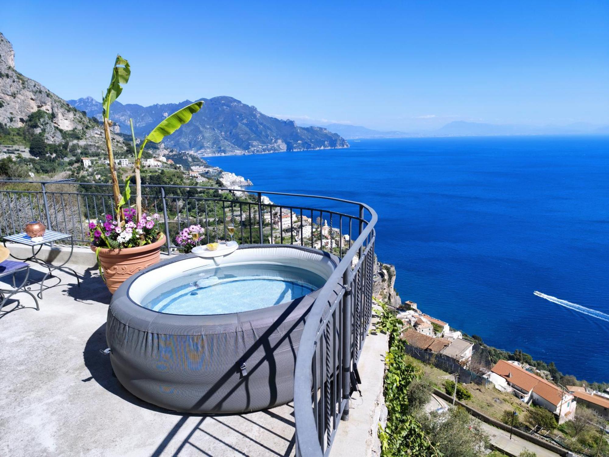 Villa Alba D'Amalfi - The Dawn One Step From The Heaven Exterior photo